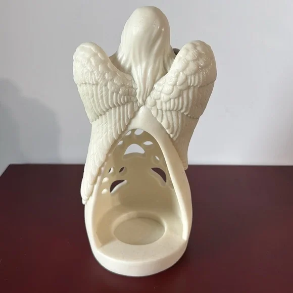 OakiWay-Dog Memorial Angel Tea Light Candle Holder Statue Bereavement Pet - Picture 3 of 6